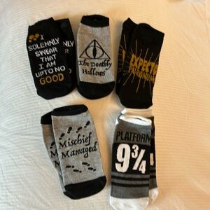 Harry Potter Socks Set - women’s 5-9